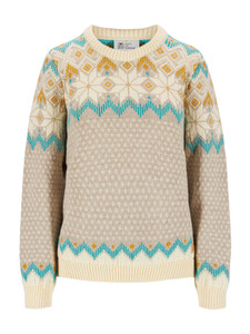 Dale of Norway - Vilja Women's Sweater: Sand Mel./Off White/Peacock, 95981-P00_product