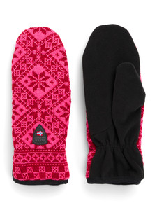 Dale of Norway - Bjoroy Polar Mittens: Red Rose/Allium, 25071-I02_product
Photo: Dale of Norway