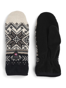 Dale of Norway - Vail Polar Mittens: Black/Off White/Sand, 25061-F01_Product
Photo Dale of Norway