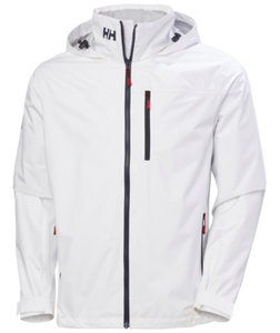 Helly Hansen - Men's Crew Hooded Jacket 2.0: White, 34443-001_product front