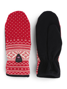 Dale of Norway - Valloy Polar Mittens: Raspberry/Off White/Black, 25081-B00_product
Photo Credits: Dale of Norway
