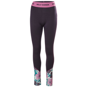 Helly Hansen - Lifa Merino Women's Midweight Graphic Leggings: Black Grape, 49411-660_product front
Photo credits: Helly Hansen