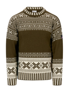 Dale of Norway - Torridal Men's Crewneck Sweater: Army Green/Off White, 96171-N00_product
Photo credits: Dale of Norway