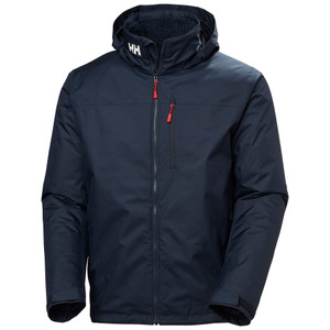 Helly Hansen - Men's Crew Hooded Midlayer Sailing Jacket 2.0: Navy, 34442-597_Product front
Photo credits: Helly Hansen