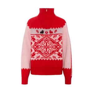 Kari Traa - Saga Knit Women's Sweater: Gum Pink, 623841_product front