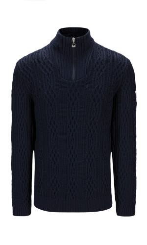 Dale of Norway - Hoven Men's 1/4 Zip Sweater: Navy, 94731-C_product
