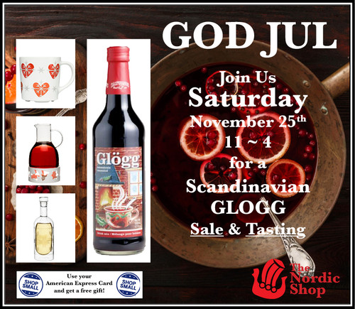 Scandinavian Winter Glogg Celebration at The Nordic Shop, Saturday, November 25th