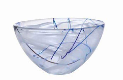 Contrast White Bowl- Medium