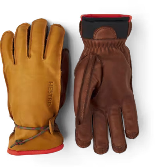 Hestra Wakayama Unisex Gloves, Cork and Brown | The Nordic Shop