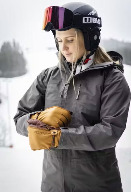 Hestra Wakayama Unisex Gloves, Cork and Brown | The Nordic Shop