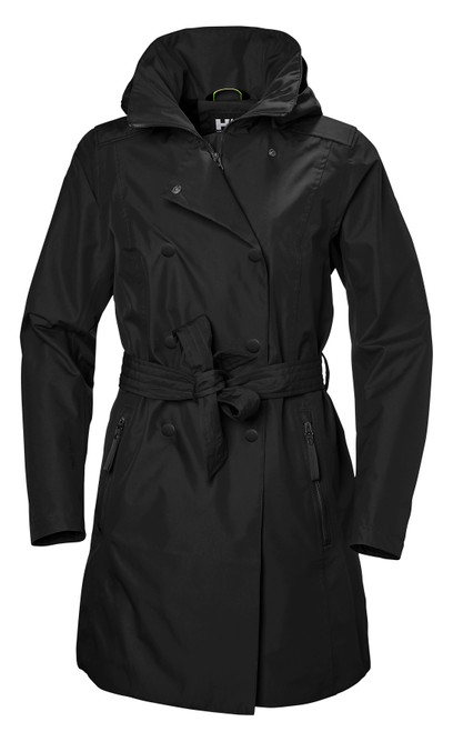 Helly Hansen Welsey II Trench, Women's - Black, 53247-990