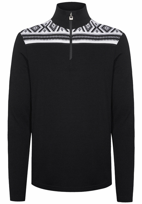 Dale of Norway Cortina Men's Base Layer Sweater, Dark Charcoal/Off White, 93531-T_product