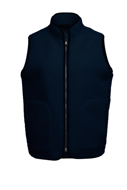 Dale of Norway Veoy Pile Fleece Women's Vest, Navy, 55061-C00