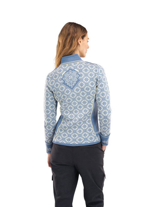 Dale of Norway - Christiania Women's Cardigan: Blue Shadow/Off