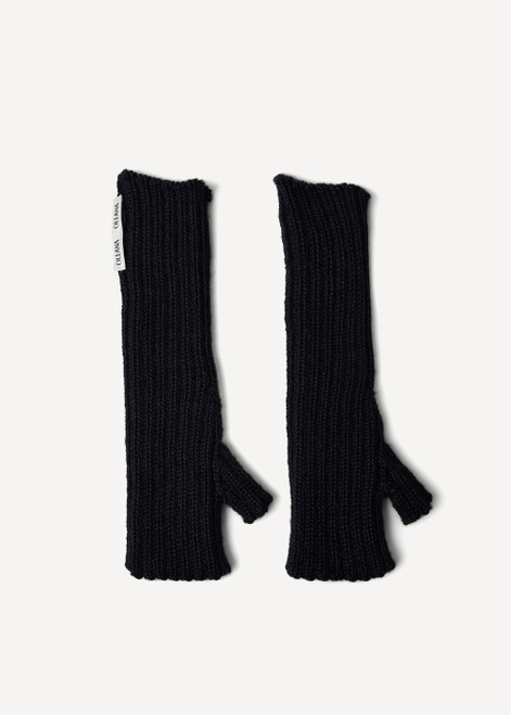 Oleana - Kate Fingerless Glove: Black, 629-O_product