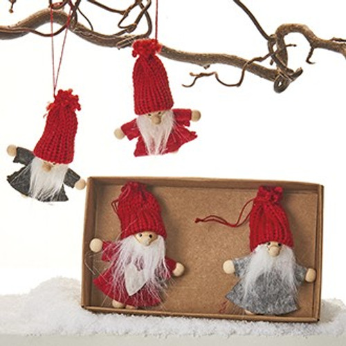 Tomte Ornament 4-pack