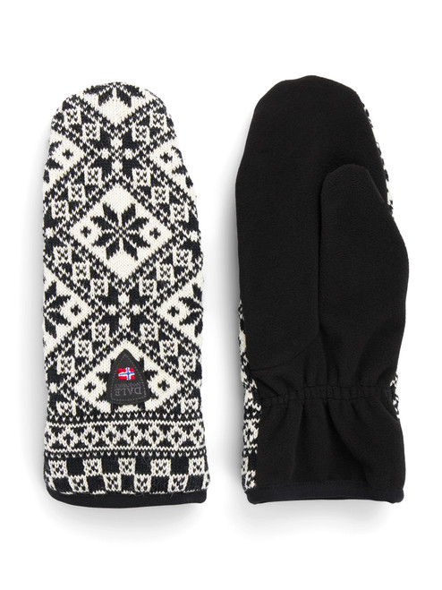 Dale of Norway - Bjoroy Polar Mittens: Black/Off White, 25071-F00_product