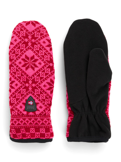 Dale of Norway - Bjoroy Polar Mittens: Red Rose/Allium, 25071-I02_product
Photo: Dale of Norway