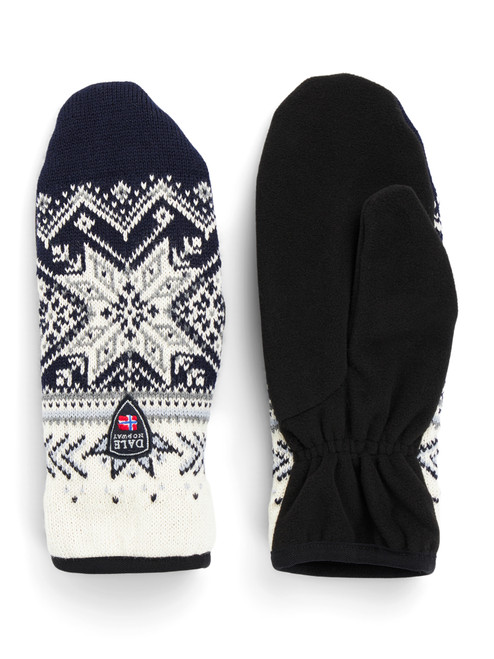 Dale of Norway - Vail Polar Mittens: Off White/Marine/Midnight Navy, 25061-A00_product