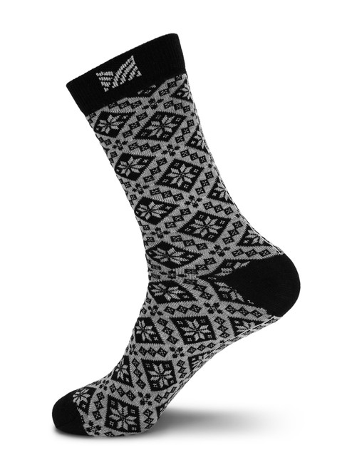 Dale of Norway - Bjoroy Crew Socks: Black/Off White, 50161-F00_product