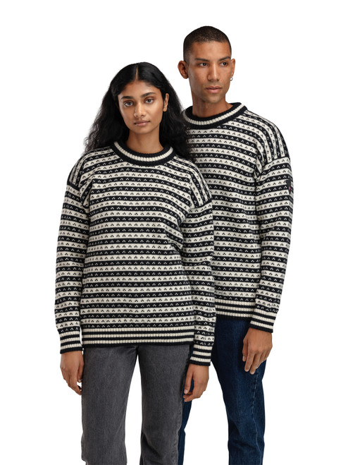 Dale of Norway - Skipsleia Unisex Crewneck Sweater: Undyed wool