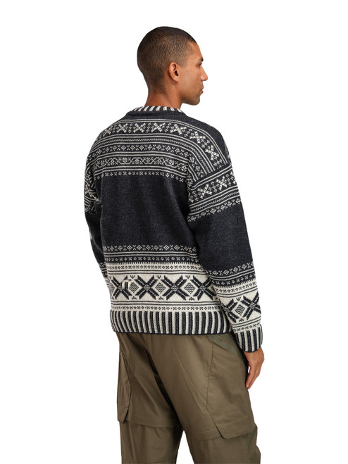 Dale of Norway - Torridal Men's Crewneck Sweater: Dark Charcoal