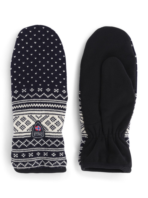 Dale of Norway - Valloy Polar Mittens: Steel/Off White, 25081-C00_product