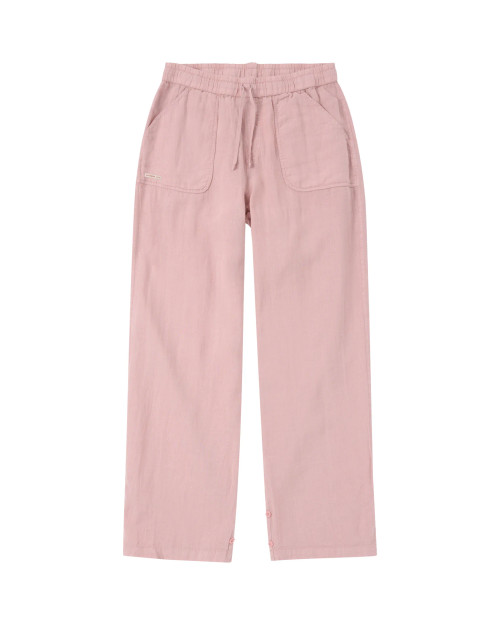 Amundsen Sports - Womens Safari Linen Pants: Faded Peony Pink (WPA68.2.191)_product front Amundsen Sports - Womens Safari Linen Pants: Faded Peony Pink (WPA68.2.191)_product front