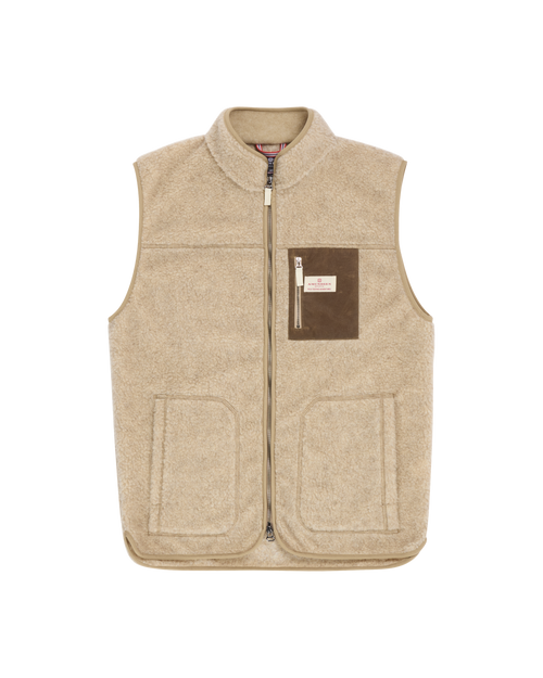 Amundsen Sports - Men's Heroes Fleece Vest: Natural (MVE11.2.610)_product front