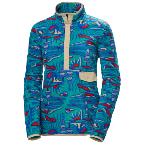 Helly Hansen - Maridalen Women's Printed Fleece: Dark Mint, 63430-472_product front