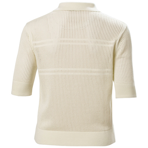 Helly Hansen - Salt Knit Women's Polo: Cream | The Nordic Shop