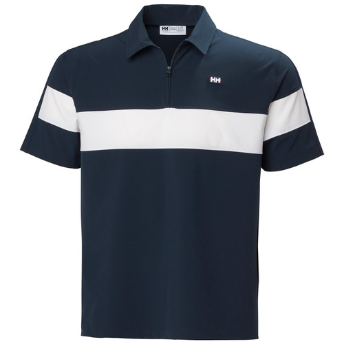 Helly Hansen - Levante Men's QD 1/2 Zip Short Sleeve: Navy (54612-597)_product front