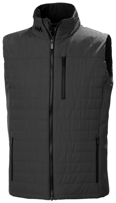 Helly Hansen - Men's Crew Insulator Vest 2.0: Black, 30377-980, Front