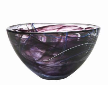 Kosta Boda Crystal Medium Contrast Black Bow | The Nordic Shop