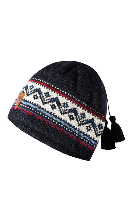 Dale of Norway - Vail Hat: Navy/Off White/Red Rose, 40331-C  display picture 1