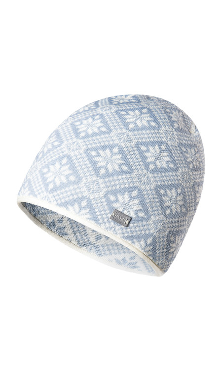 Dale of Norway - Christiania Hat: Off White/Metal, 48701-A00 | The