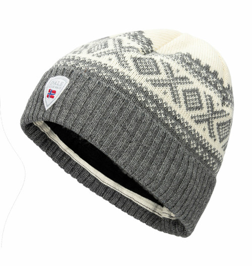 Bonnet Dale of Norway OLYMPIA Off White/Smoke/Navy