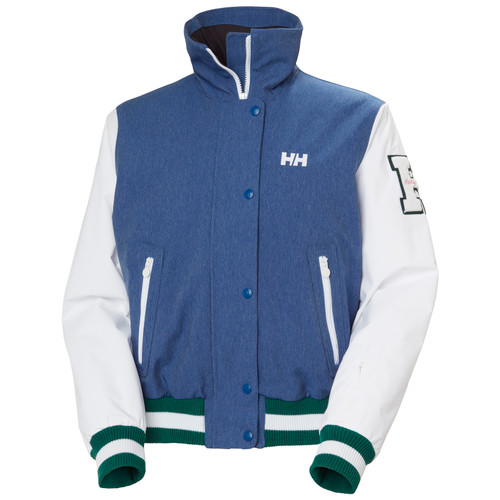 Helly Hansen - Aprés Ski Women's Varsity Jacket: Deep Fjord