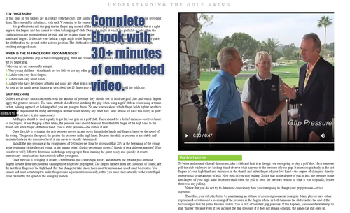 Understanding the Golf Swing: EPUB Edition (with embedded video)