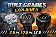 Bolt Grades Explained: 8.8 vs 10.9 vs 12.9 | Strength Guide AU
