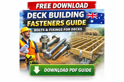Deck Building Fasteners Guide | Bolts & Fixings for Decks