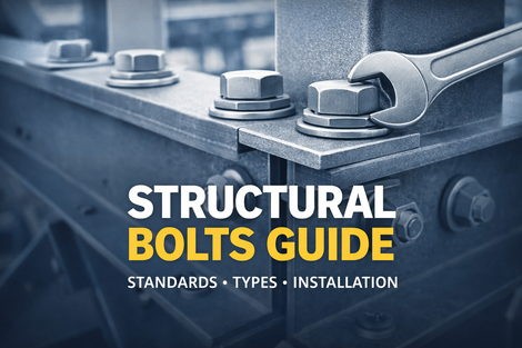 Structural Bolts Guide – Standards, Types, Installation & Specifications