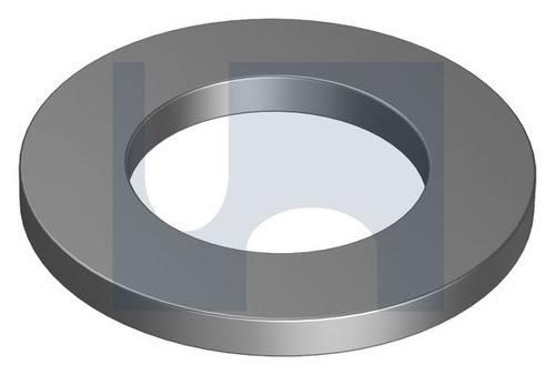FLAT RND WASHER - METRIC | 316 Stainless | 316 S/S DIN433 WASH: M3 (316 STAINLESS)