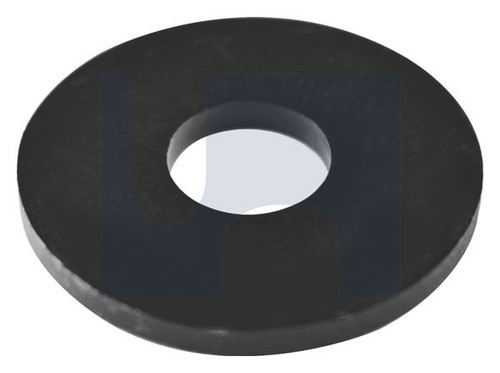 MUDGUARD WASHER | Nylon Black UV Stable | NYL UV BLK WASH: M6 X18.0X 1.6 (NYLON BLACK UV STABLE)