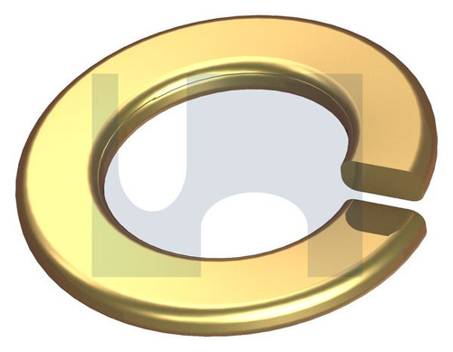 SPRING WASHER FLAT SECTION | Spring Steel | ZYP HEC127B SPRING WASH: M16 (ZINC YELLOW PASSIVATE)