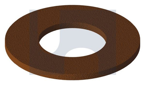 RED FIBRE WASHER | Red Fibre | RED FIBRE WASHER:  M4 (RED FIBRE)