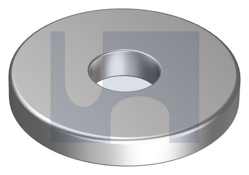 X-XTRA LARGE FLAT RND WASHER | 316 Stainless | 316 XLRG RND WASHER: M12 (316 STAINLESS)