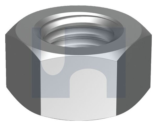 HEX NUT - LEFT HAND | 316 Stainless | 316 DIN934 LEFT HAND NUT:  M6 (316 STAINLESS)