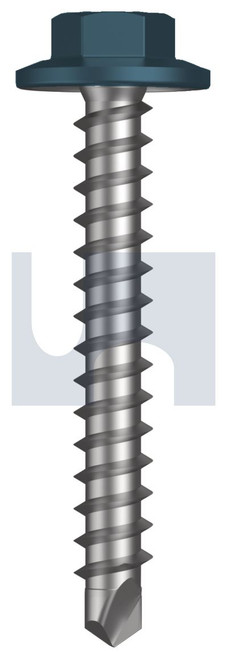 VMAX SDS FLANGED HEX HEAD | C1022 Hardened | CL3 BR VMAX FLG HX:12-11X 40 (BLUE RIDGE (PACIFIC BLUE) -CL3)
