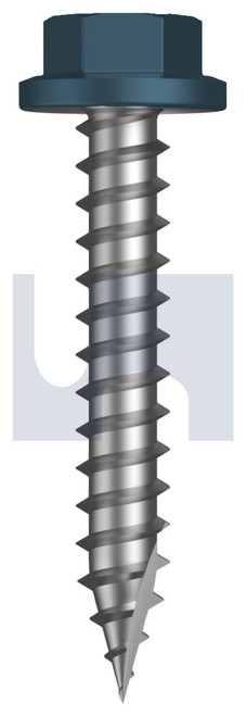 TYPE 17 FLANGED HEX | C1022 Hardened | CL4 BR T17 FLG HX:14-10X 40 (BLUE RIDGE (PACIFIC BLUE) -CL4)
